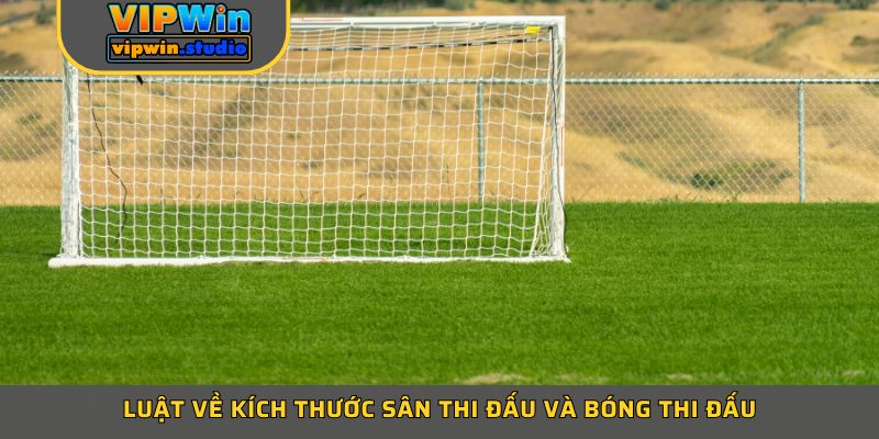 Luật về kích thước sân thi đấu và bóng thi đấu Luật về kích thước sân thi đấu và bóng thi đấu