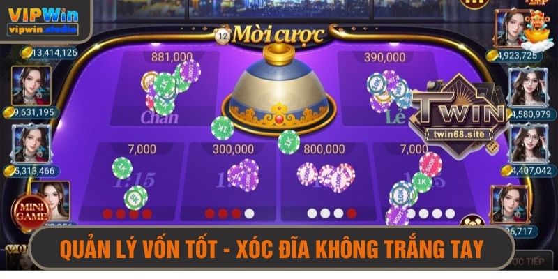 Biết quản lý vốn là cách đánh sóc đĩa online không thể trắng tay
