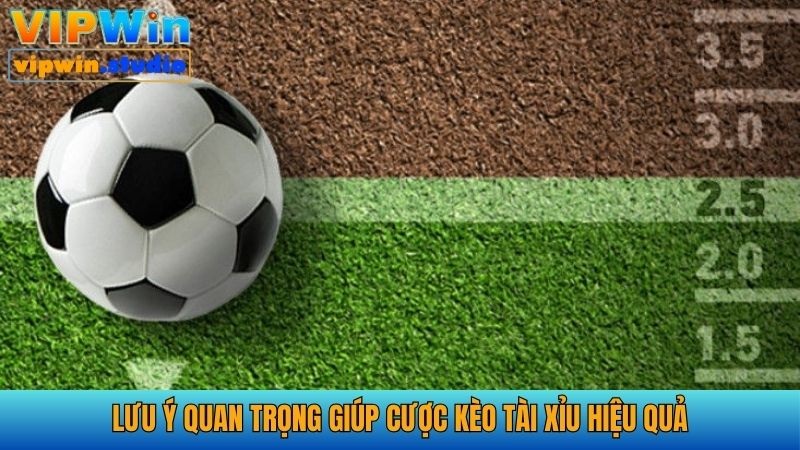 Lưu ý các vấn đề quan trọng để chơi kèo tài xỉu hiệu quả