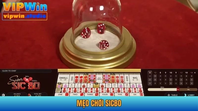 mẹo chơi Sicbo