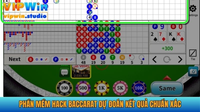Tool hack game bài Baccarat dự đoán chuẩn xác kết quả ván bài