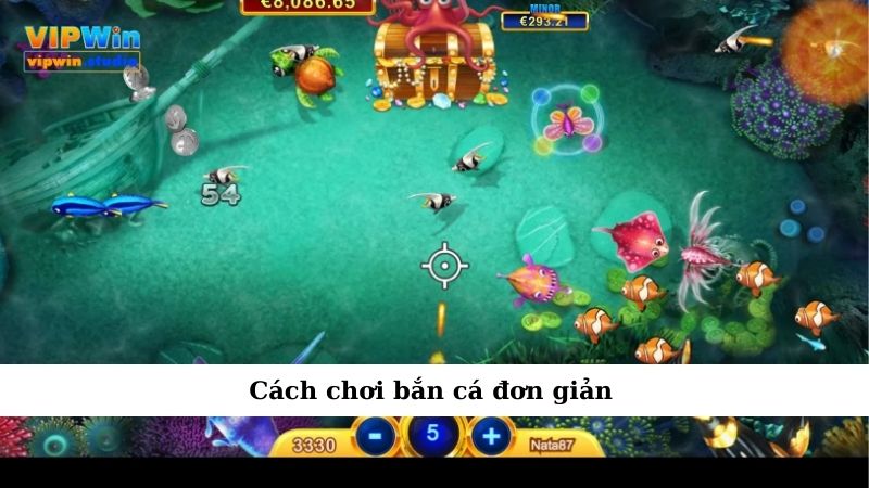 Cách chơi bắn cá đơn giản