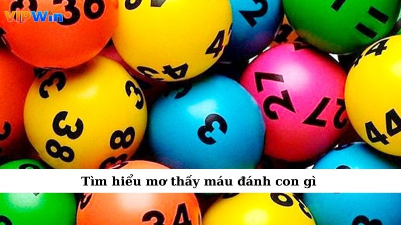 Tìm hiểu mơ thấy máu đánh con gì